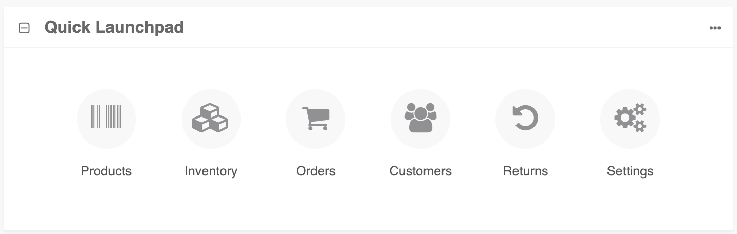 Dashboard and Menu – Marello Knowledge Base