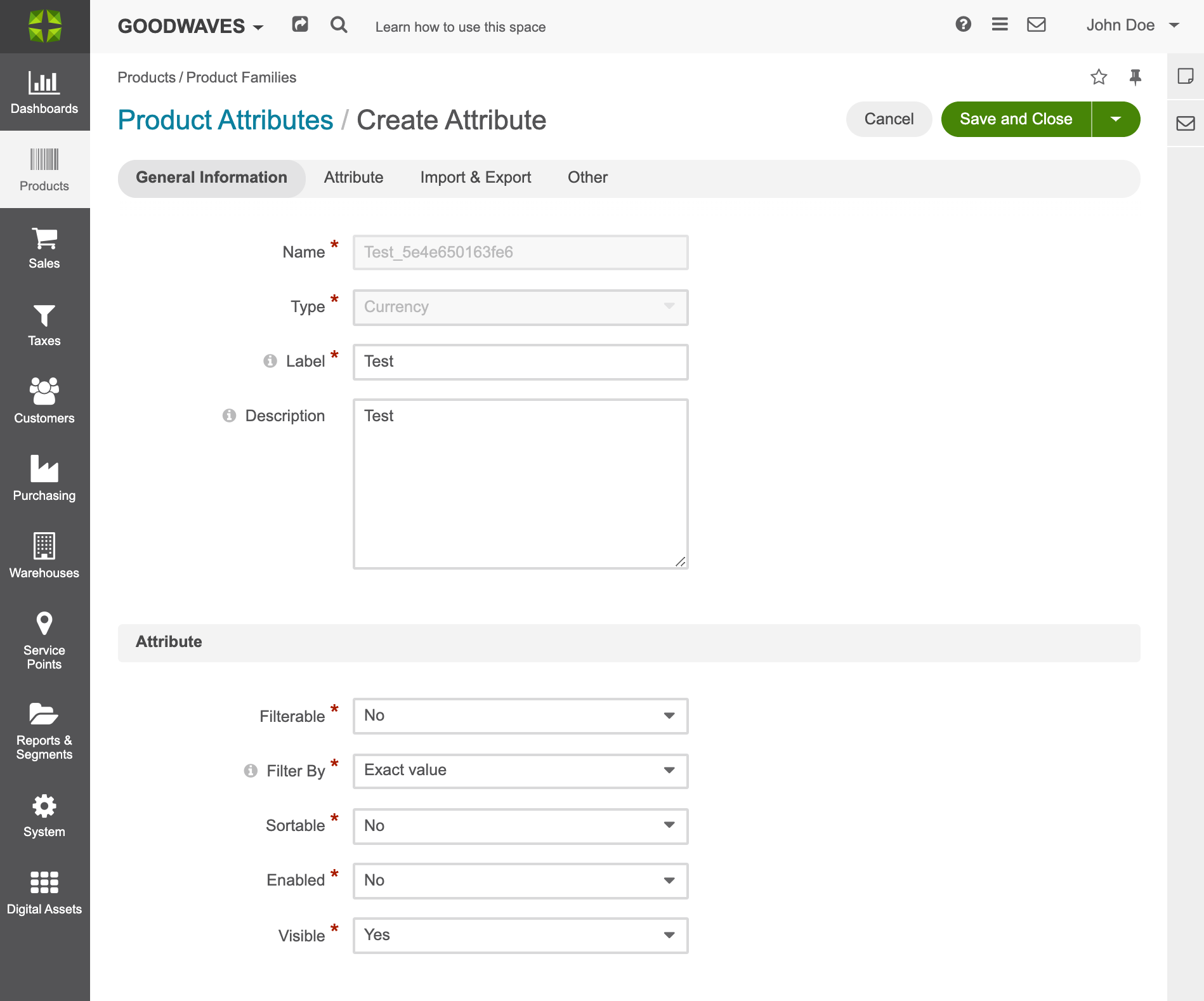Product Attributes – Marello Knowledge Base
